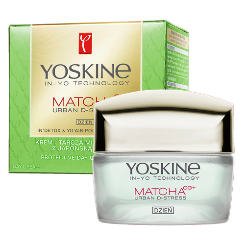 Yoskine Matcha Urban D-Stress Protective Day Cream SPF 20