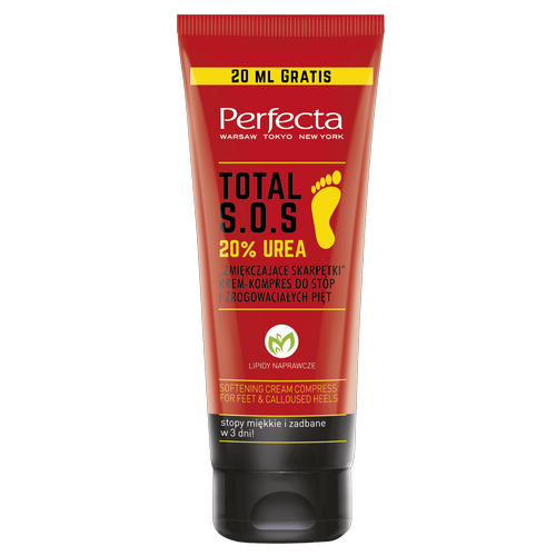 Perfecta  Total S.O.S Softening socks Cream Compress for feet and calloused heels