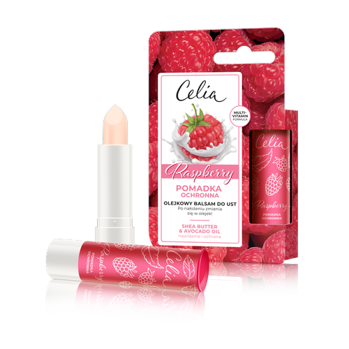 Celia Protective lip balm Raspberry