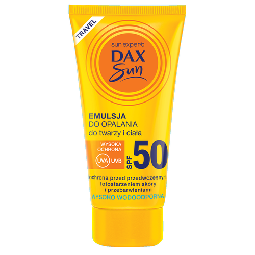 Dax Sun TRAVEL Sun lotion for face and body SPF 50